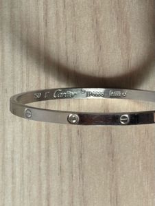 Cartier Love Silver Bracelet