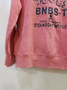 Pink Graphic Hoodie