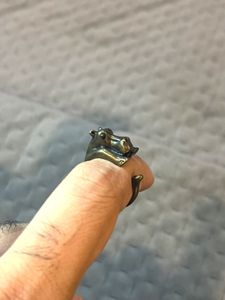 Hippopotamus Metal Ring
