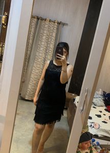 Pretty Midi Length Dress🖤🎀