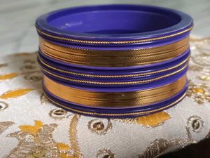 Blue &amp; Gold Bangles