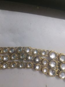 One Time Used Layered Necklace Good Condition