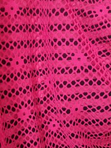 Pink Mesh Top