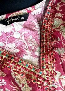 Floral Embroidered Kurta