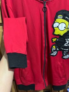 Red Bart Simpson Jacket