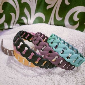 Matte Color Hair Band For Girl/ Kids/ Women