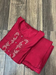Embroidered Kurta Set