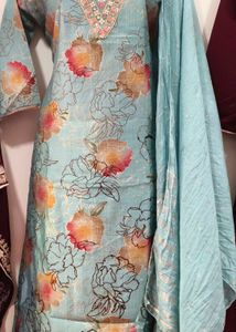 Floral Print Kurta Set