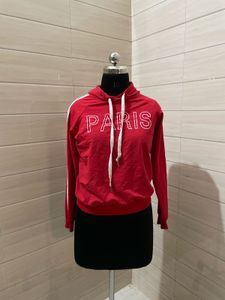 Red 'Paris' Hoodie