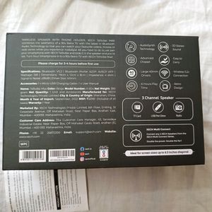 WIRELESS SPEAKER WITH PHONE HOLDER