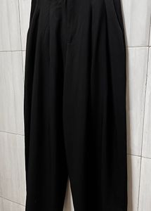 Imported ZARA Black Wide Leg Pants/ Trousers