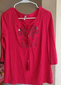 Red Top In Size M