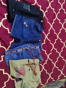 Boys Clothing Bundle4 Set Combo Shorts