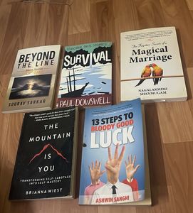 Mixed Fiction Books Lot
