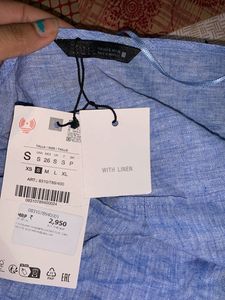 Linen Bow Blouse