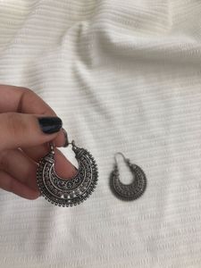 Silver Boho Earrings