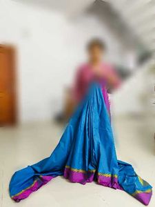 Blue Silk Saree