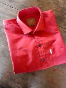 Red Casual Shirt