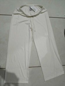 H&amp;M White Trousers - EUR XS