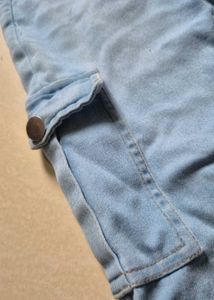 Sky Blue Cargo Joggers – Comfy Meets Cool