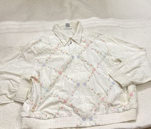 Floral Embroidered Jacket
