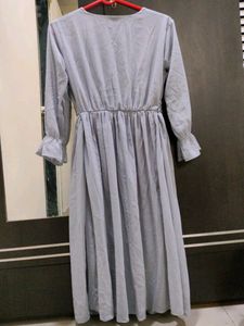 Grey Modest Dress