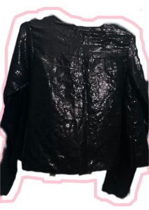 EMBRACE Women&#39;s Shiny Sparkle Sequins Jacket