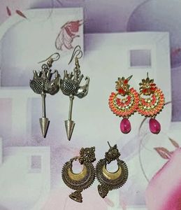 Statement Earrings Set
