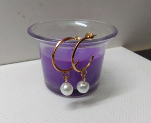 Two Set Korean Earrings With Scrunchie