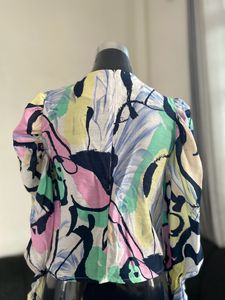 Pastel Print Top