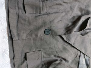 Vintage Cropped Blazer Style Top