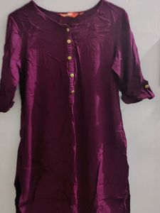 Fusion High Low Kurthi