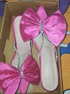 Pink Barbie Bow Sandal💝🎀