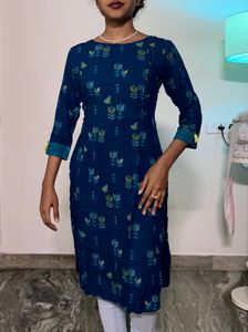Floral Print Kurta