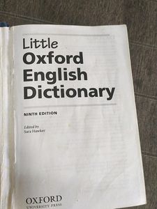 Little Oxford Dictionary