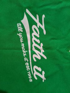 Green Crop Top
