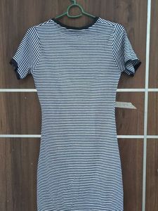 Blue-white Strip Dress