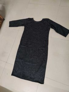 Embroidered Knit woolen kurti