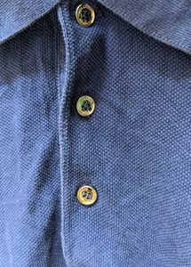 Burberry Navy Polo Shirt