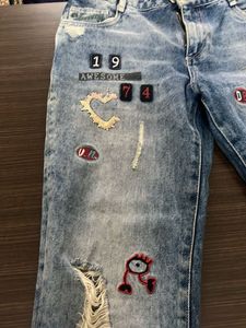 Ripped &amp; Patched Denim By Zara | Attidue You