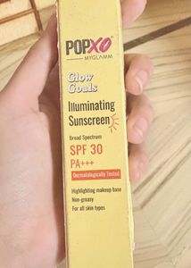 POPXO Glow Goals Sunscreen