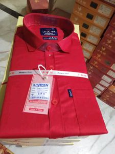 J.A.M Red Formal Shirt