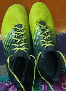 Neon Green Soccer Cleats