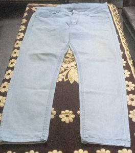 Light Wash Wide Leg Jeans