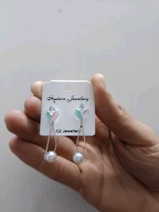 Elegant Pearl Drop Earrings