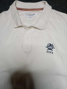 U.S. Polo Assn. White TShirt - Size M