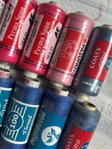 400 M Sewing Thread- Multi Shades