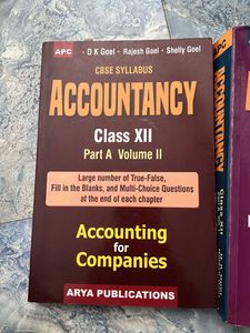 CBSE Syllabus Accountancy Books Combo Of 3
