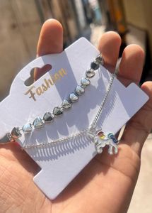 2 Line Pearl Plus Charm Bracelets