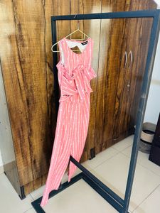 Striped Pink Jumpsuit